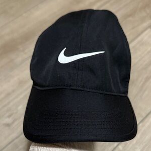 Nike Black and White Sports Cap